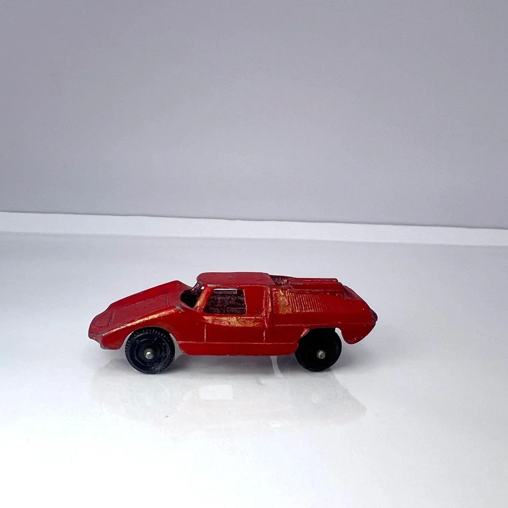 Tootsietoy Diecast Car Lot 3 Vtg Ford‎ Thunderbird Fiat Abarth Hot Rod Roadster